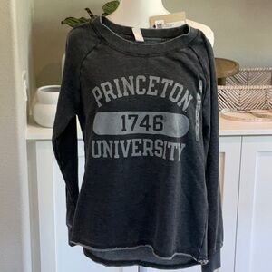 ALTERNATIVE SWEATSHIRT PRINCETON UNIVERSITY SMALL NWT
